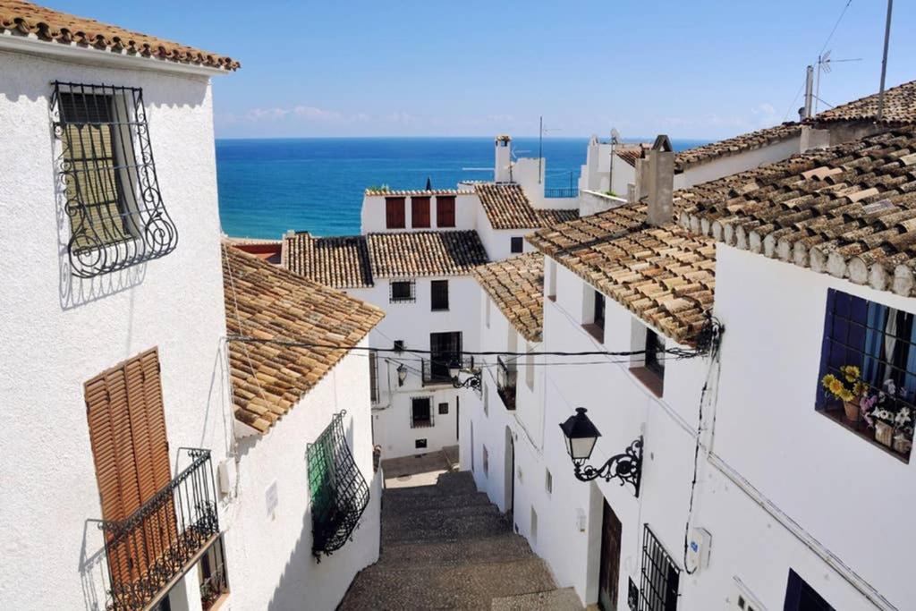 Duplex Piteres Terraza Con Vistas Al Mar By Vero ألتيا المظهر الخارجي الصورة